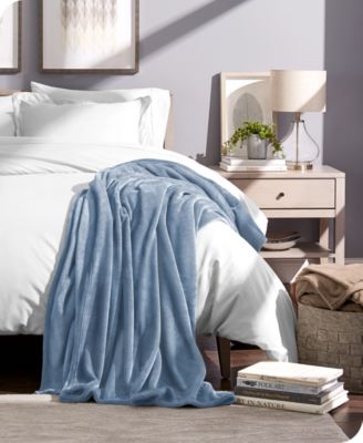 Bare Home Microplush Fleece Blanket Bedding