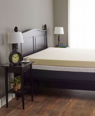 Visco 4" Memory Foam Mattress Topper, Queen