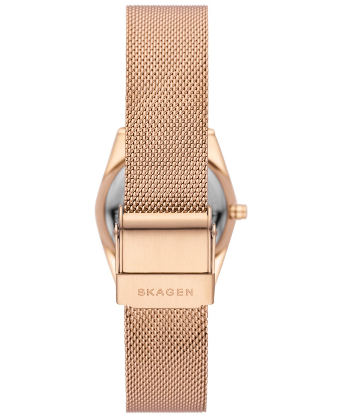 Skagen Women's Grenen Lille Solar-Powered Three HandTone Stainless Steel Watch, 26mm - Rose Gold