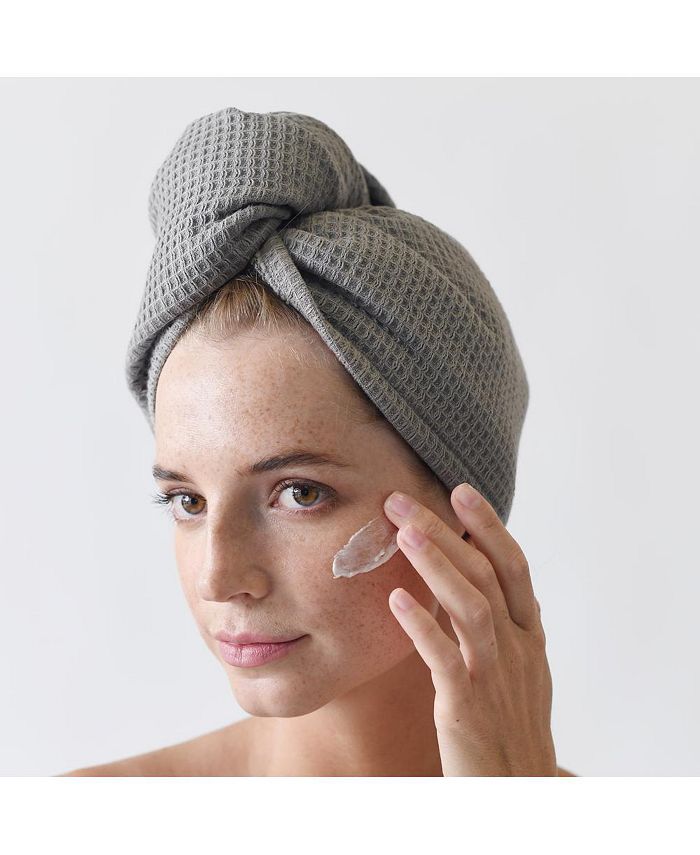 Cozy Earth Waffle Terry Hair Towel For Women and Men Macy's