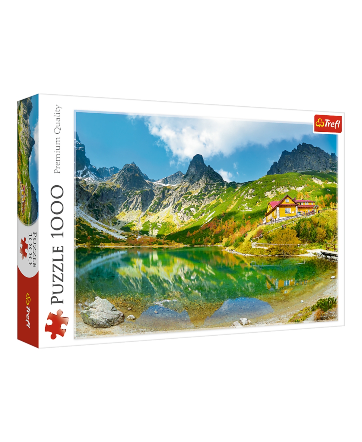 Trefl Red 1000 Piece Puzzle- Shelter Over The Green Pond, Tatras, Slovakia In Multi