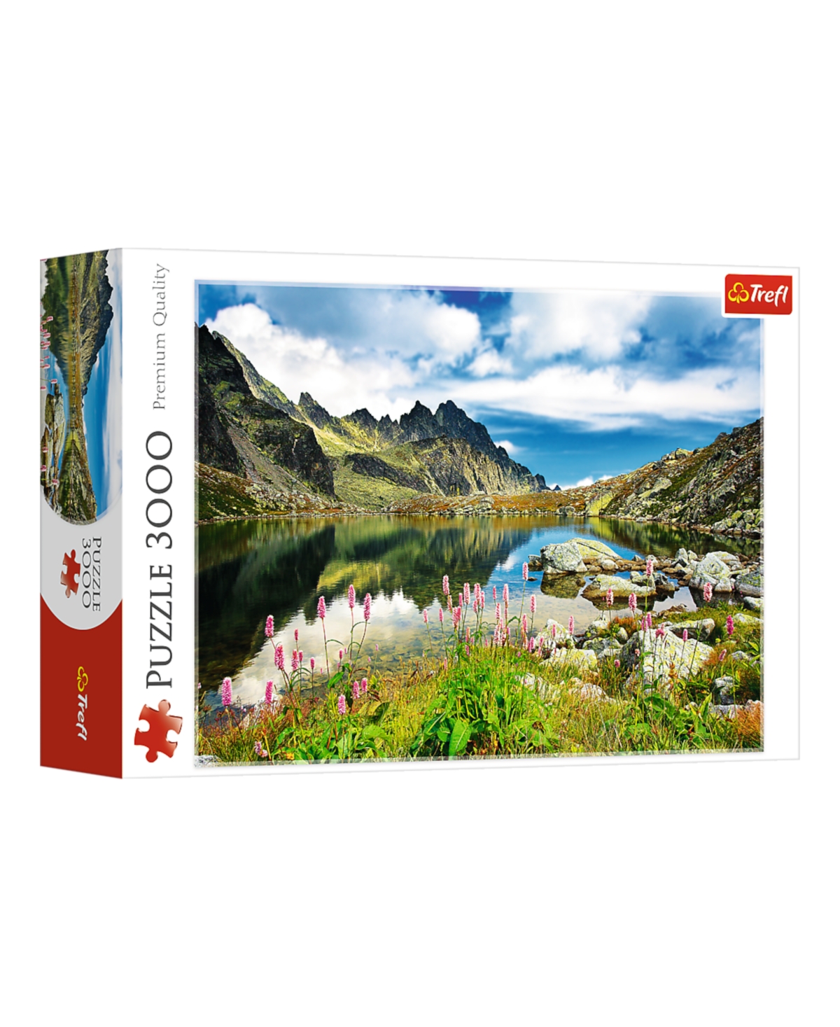 Trefl Red 3000 Piece Puzzle- Starole Nia Ski Pond, Tatras, Slovakia Or Wodarczyk In Multi