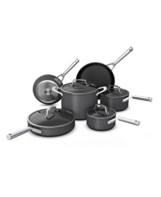 Ninja NeverStick Premium Hard-Anodized Cookware Set, 10 Piece - Macy's