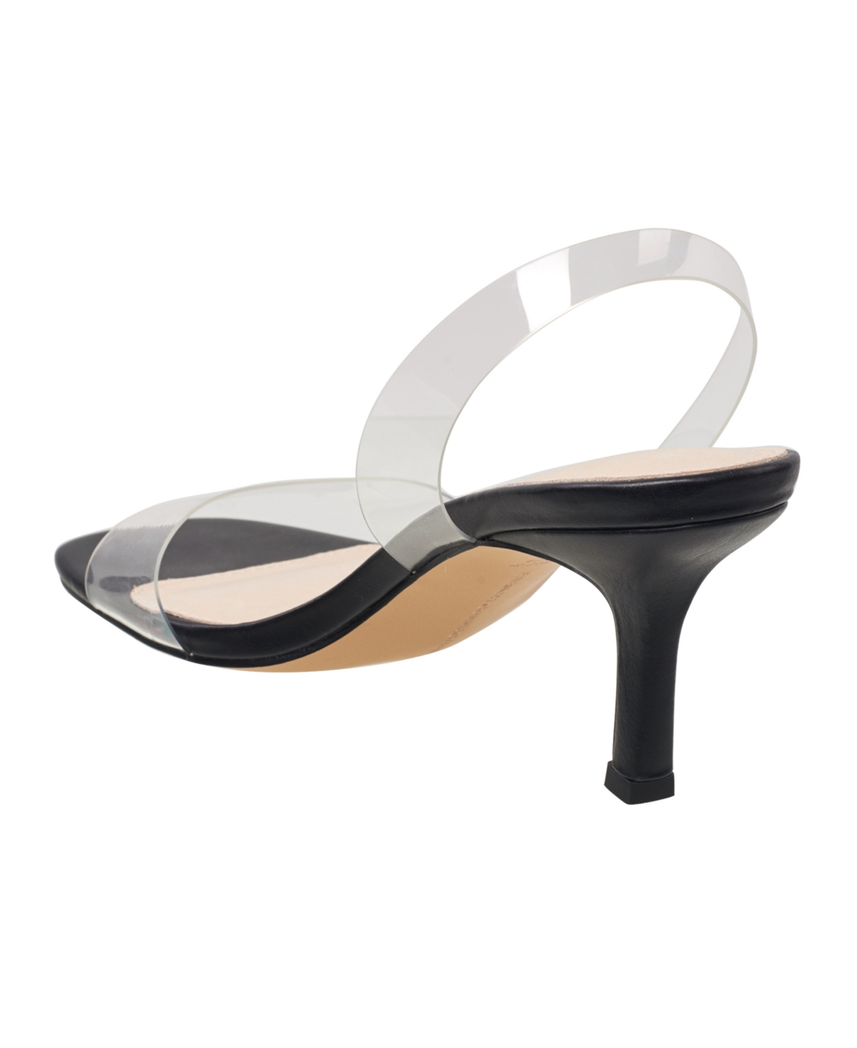 French Connection Women's Tia Slingback Lucite Sandals - Clear