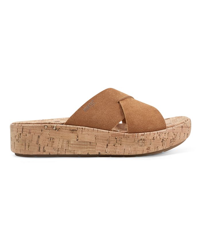 Earth Women's Scout Casual Slip-on Wedge Platform Sandals - Macy's