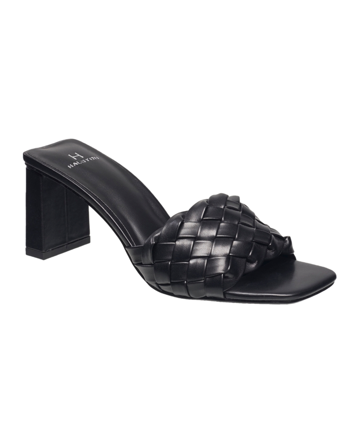 H Halston Women's Woven Slide Dress Sandals Women's Shoes