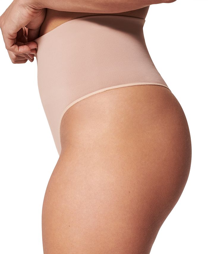 Spanx Womens Ecocare Shaping Thong Underwear 40048r Macys