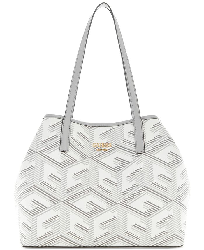 Guess Vikky Oversized G Cube Logo Tote Bag