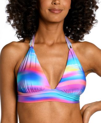 La Blanca - Women's Sunset Shores Soft-Band Halter Bikini Top
