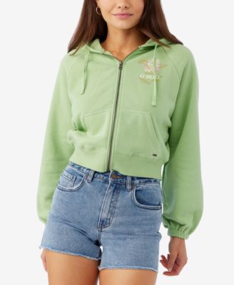O'Neill - Juniors' Bash Terry Graphic Short Zip Hoodie