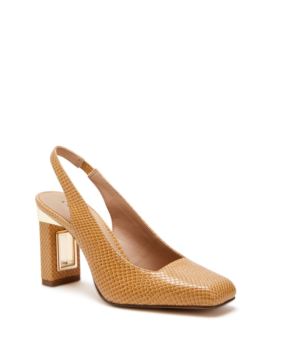 Shop Katy Perry Women's The Hollow Heel Sling Back Pumps In Biscotti