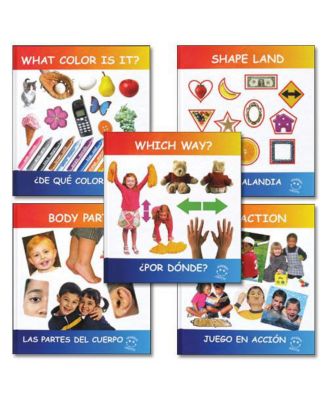 Kaplan Early Learning Bilingual Picture Books Set 1 - Set of 5 - Macy's