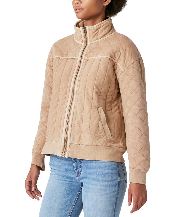 Lucky Brand Women's Quilted ZipUp Jacket Macy's