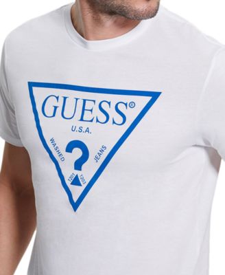 GUESS Eco Short Sleeve Classic Logo Tee – Maglietta Uomo In Cotone Biologico - 6