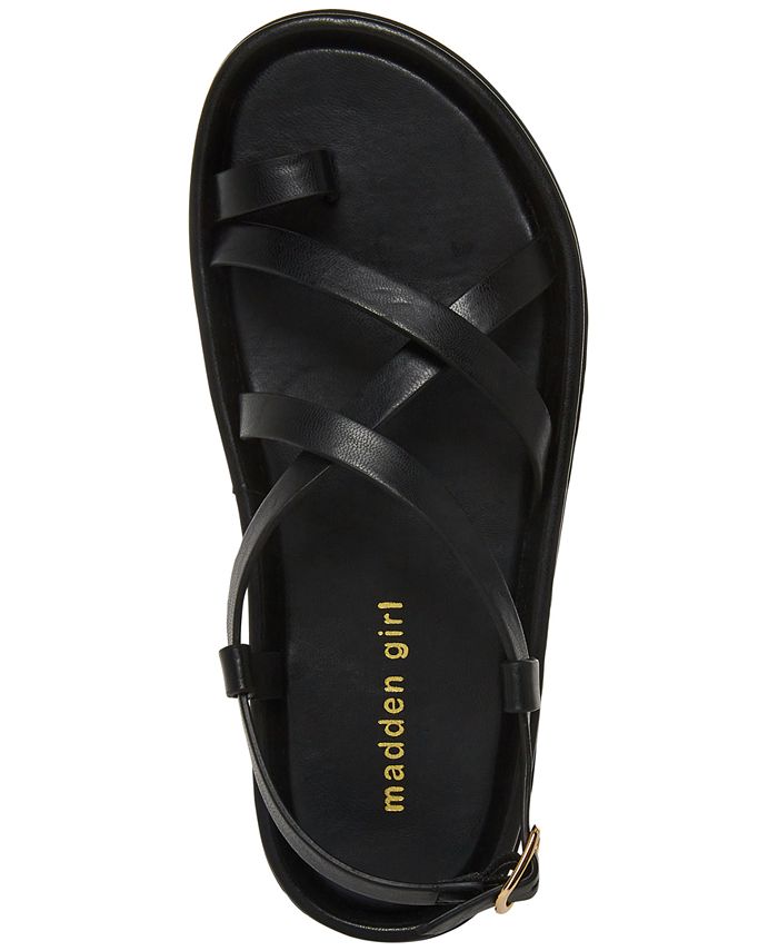 Madden Girl Tropez Strappy ToeRing Footbed Sandals Macy's