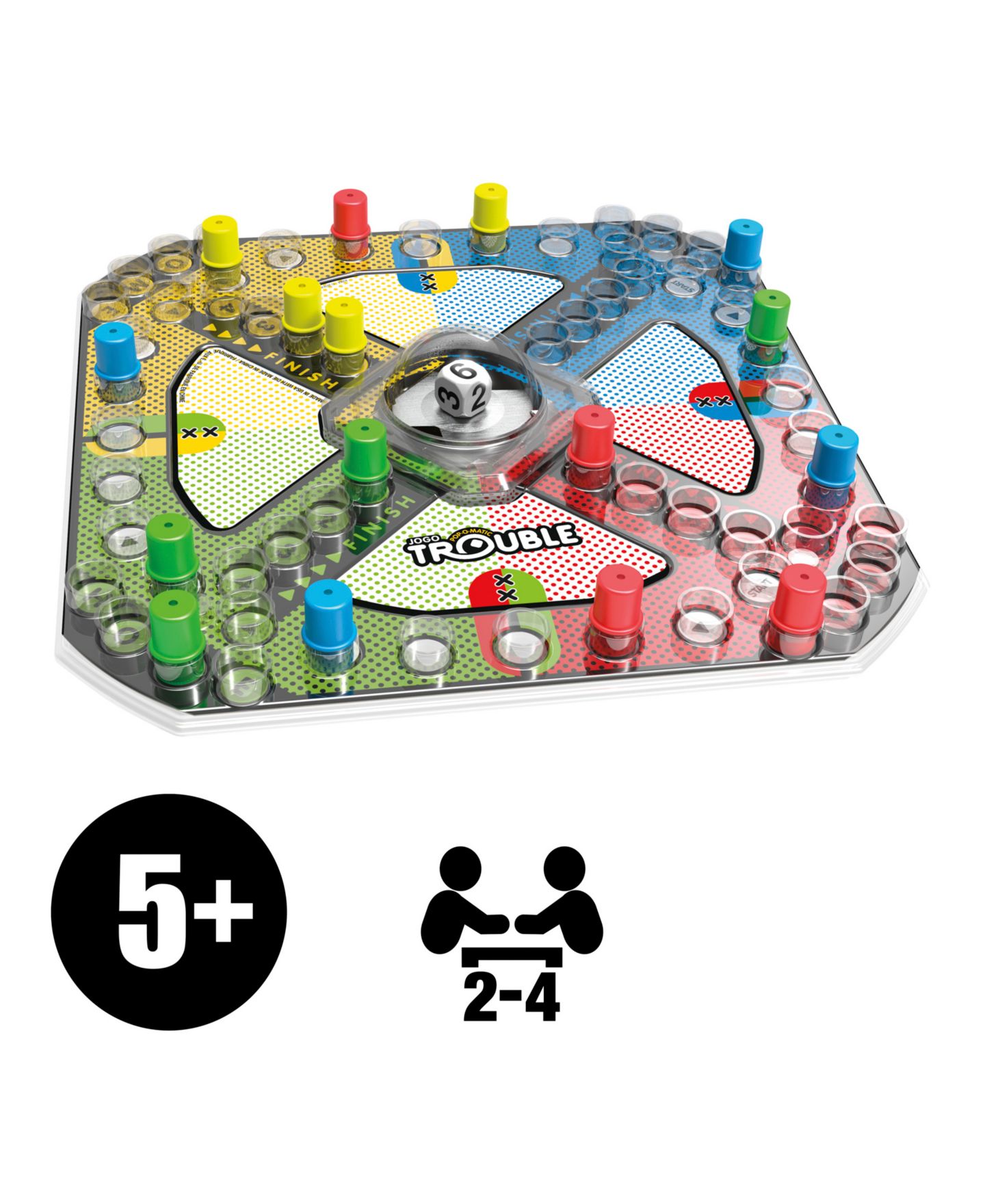 Детская игрушка Hasbro Trouble Game — фото 5