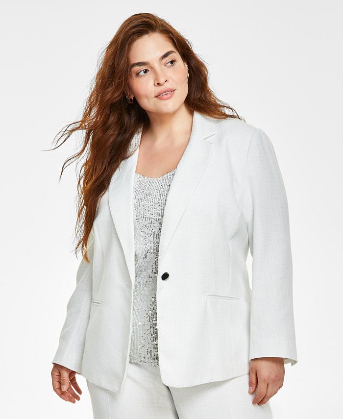 Anne klein 2025 white blazer