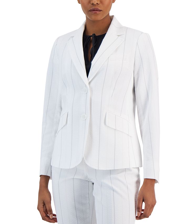Anne klein seersucker pants hot sale