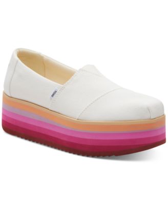 TOMS - Women's Alpargata Slip-On Platform Flats