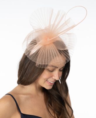 Bellissima Millinery Collection - Women's Ruffled Net Fascinator