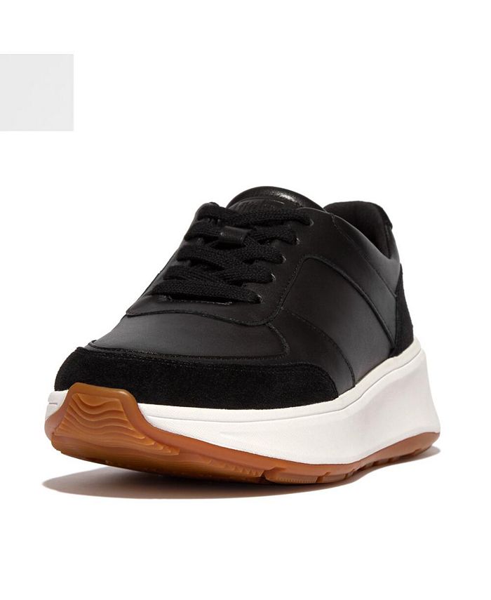 Women's F-Mode Leather or Flatform Sneakers - Macy's