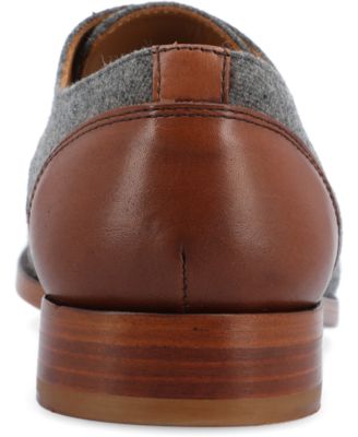 Men's Jack Handcrafted Leather, Velvet and Wool Dress Shoes