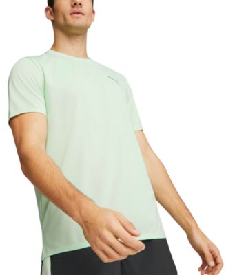 Puma - Men's Run Favorite Heathered Logo Graphic Running T-Shirt