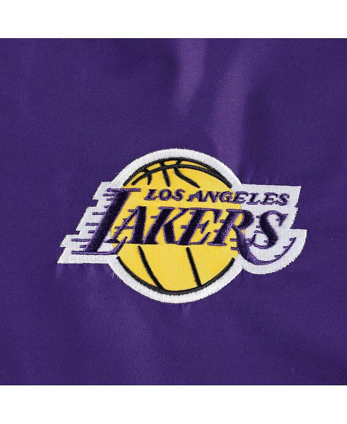 Starter Men's Purple Los Angeles Lakers The Triple Double Full-Zip ...