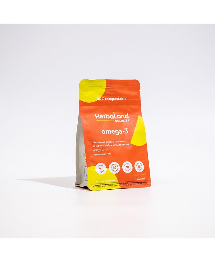 HerbaLand Omega3 Vitamin Gummies for Adults Macy's
