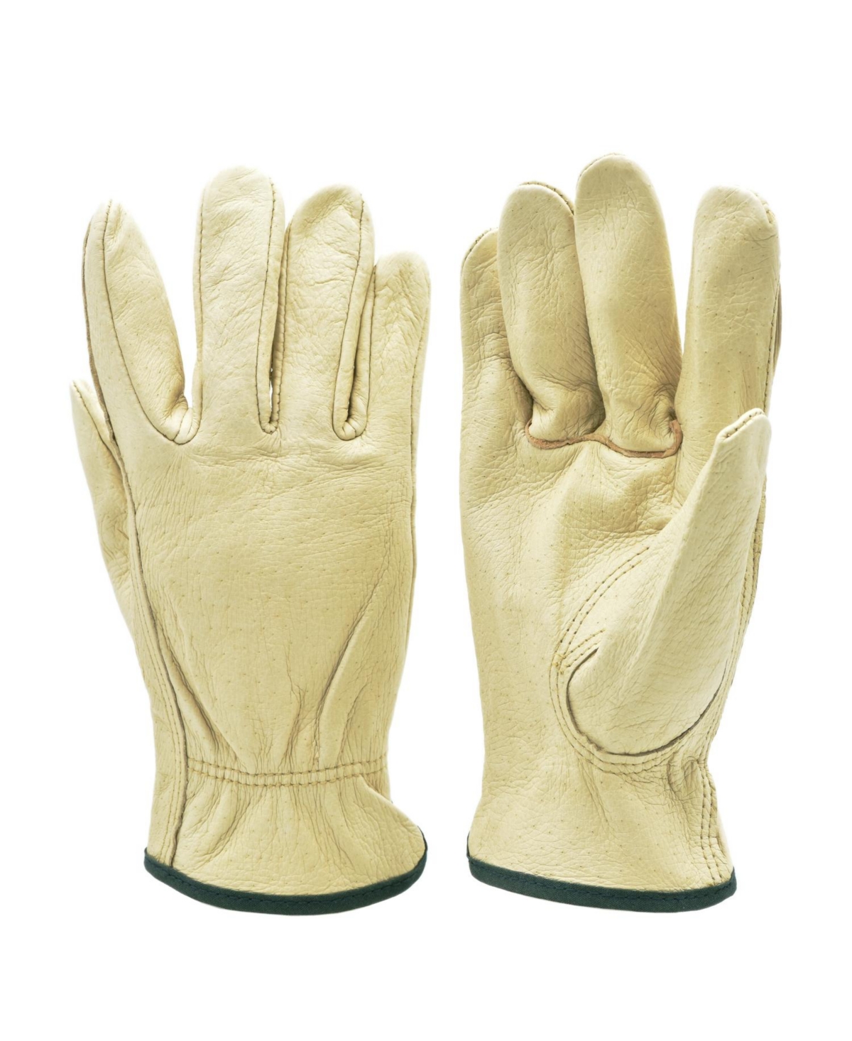 2002 Driving and Work Gloves, 3 Pairs - Natural
