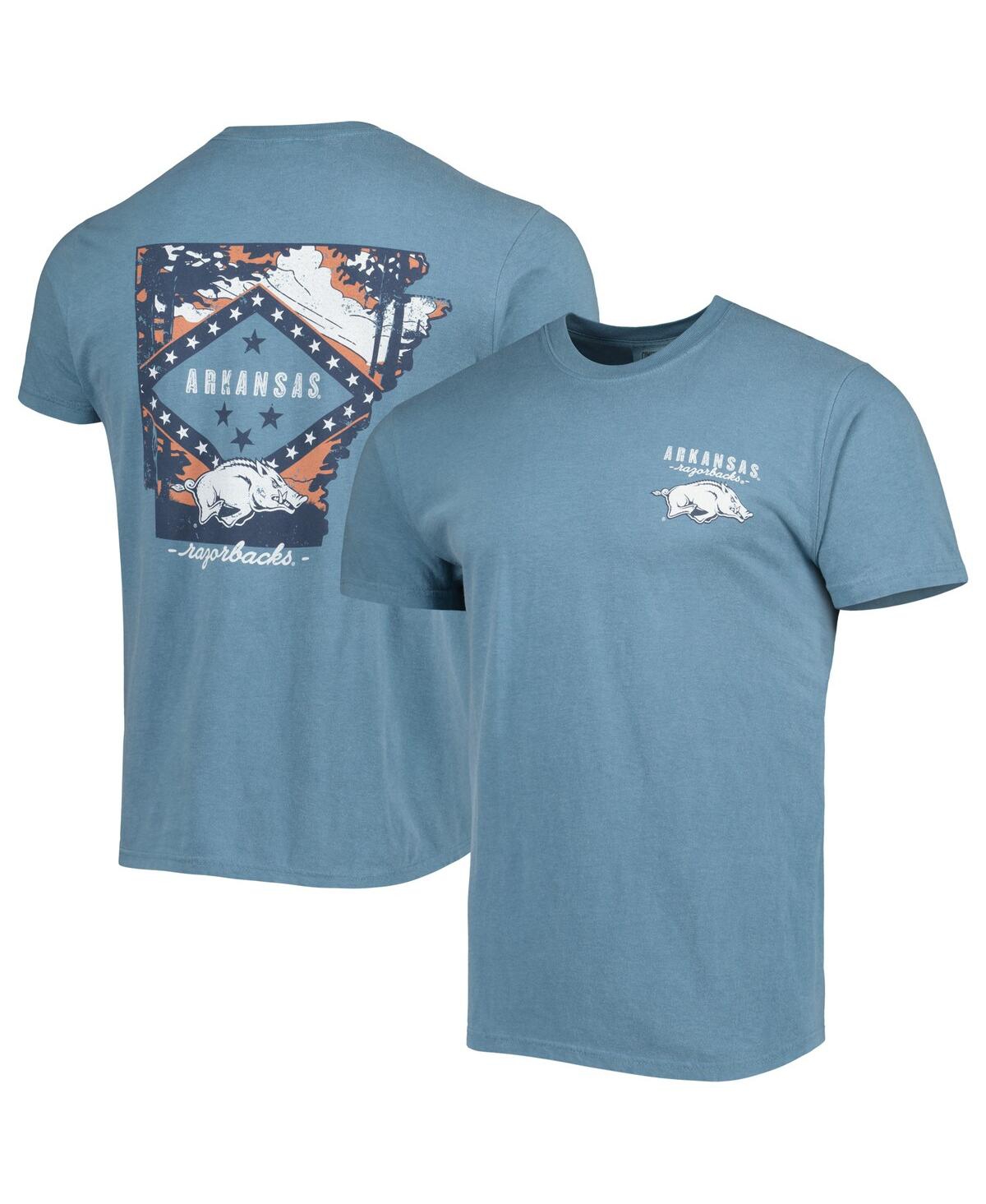 Image One Men's Blue Arkansas Razorbacks Hyperlocal T-shirt