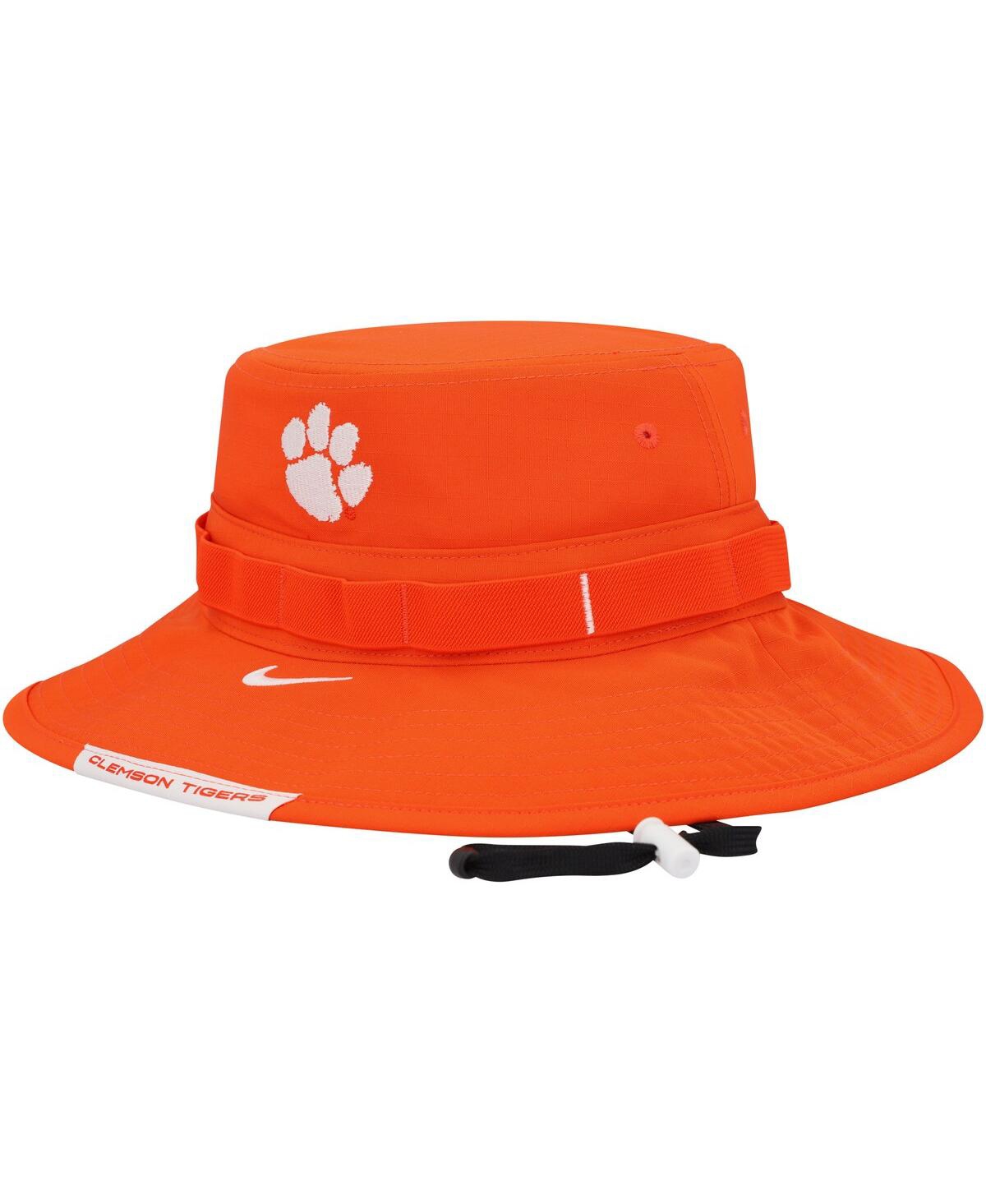 Nike Men's  Orange Clemson Tigers Boonie Performance Bucket Hat