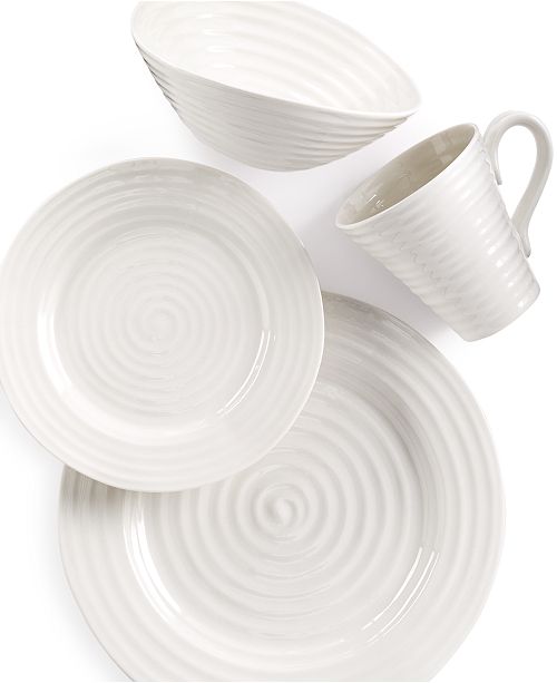 Portmeirion Dinnerware, Sophie Conran White 4 Piece Place Setting