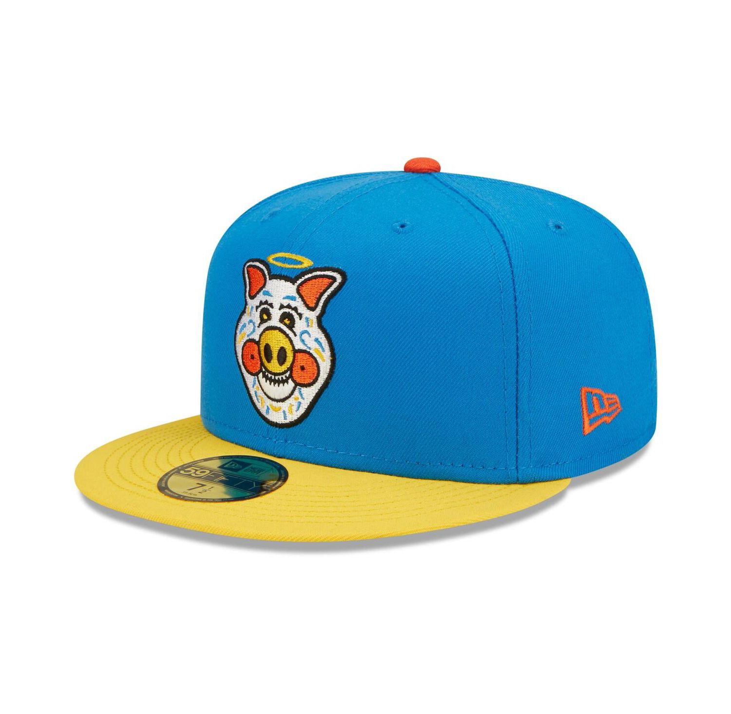 Men's Royal, Yellow Santos de San Pablo Copa De La Diversion 59FIFTY Fitted Hat