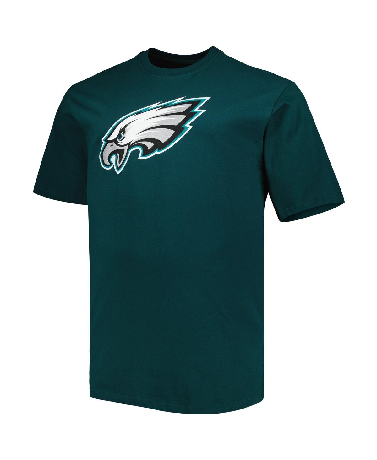 Men's Fanatics Jalen Hurts MidnightPhiladelphia Eagles Big and Tall Player Name and Number T-shirt - Green