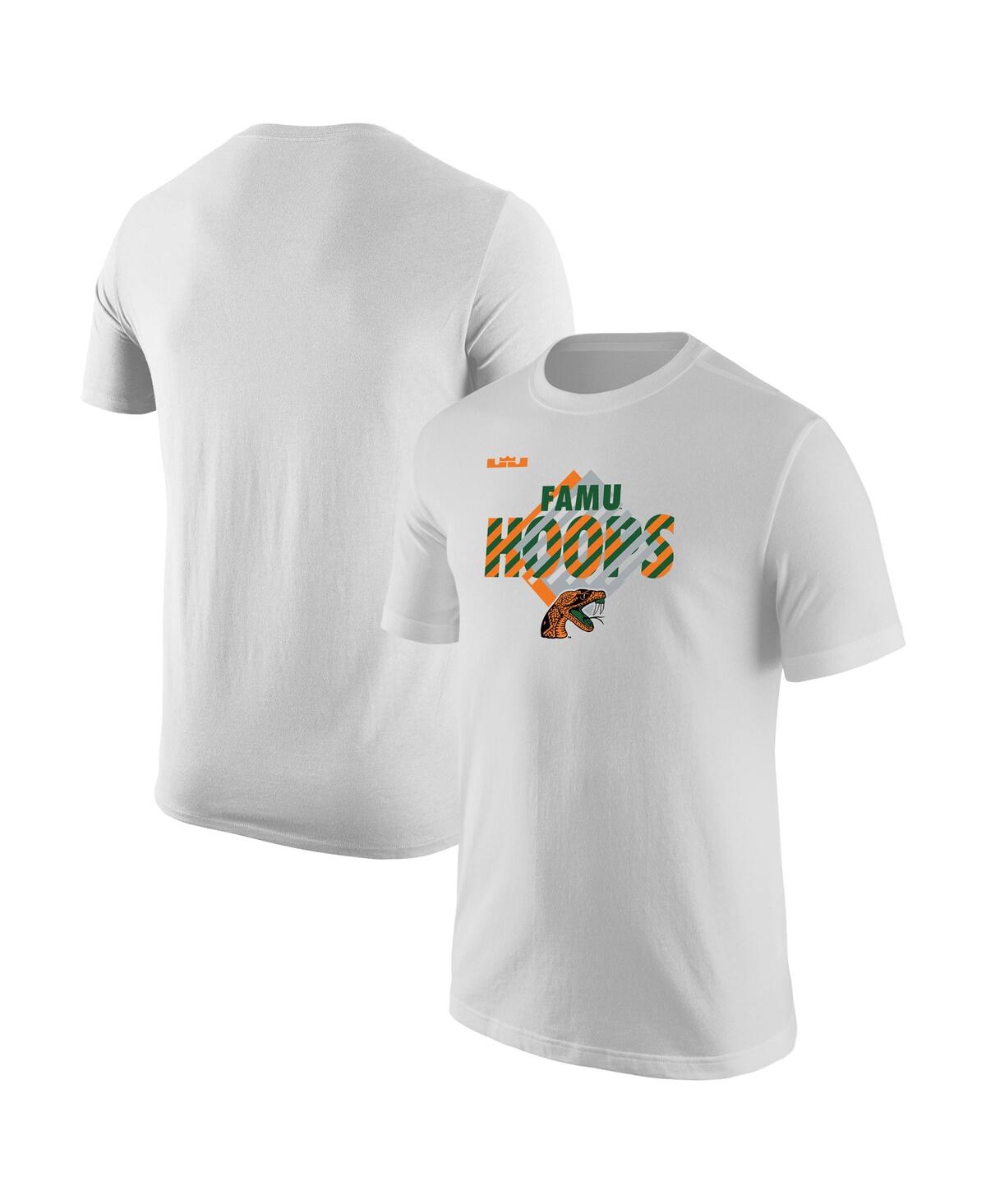 Men's Nike x LeBron JamesFlorida A&M Rattlers Core T-shirt - White