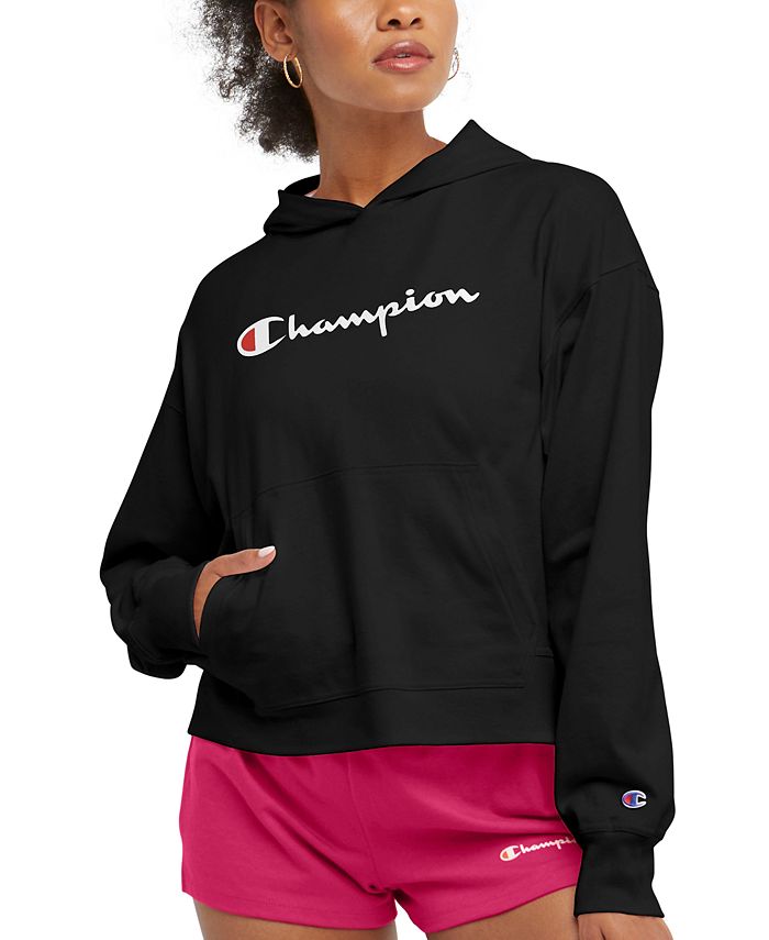 Champion Women's Logo Hoodie - Macy's