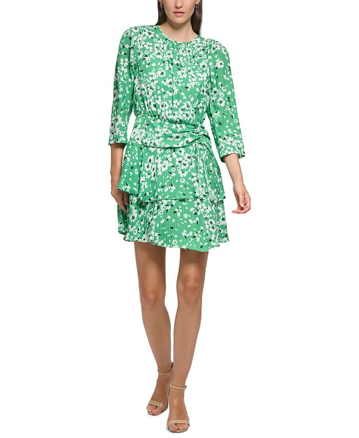 Karl lagerfeld hot sale ruffle dress