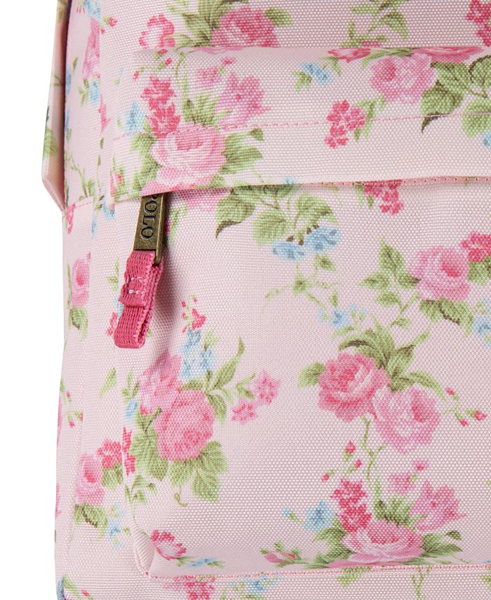 Polo Ralph Lauren Big Girls Floral Large Backpack Macy's
