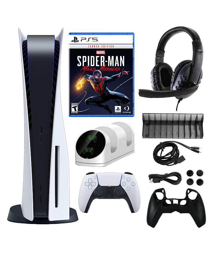  Marvel's Spider-Man: Miles Morales - PlayStation 4 : Solutions  2 Go Inc: Video Games