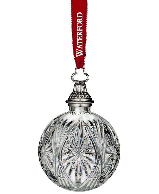 Waterford Crystal 2015 Clear Ball Ornament & Reviews All Holiday Lane Home Macy's