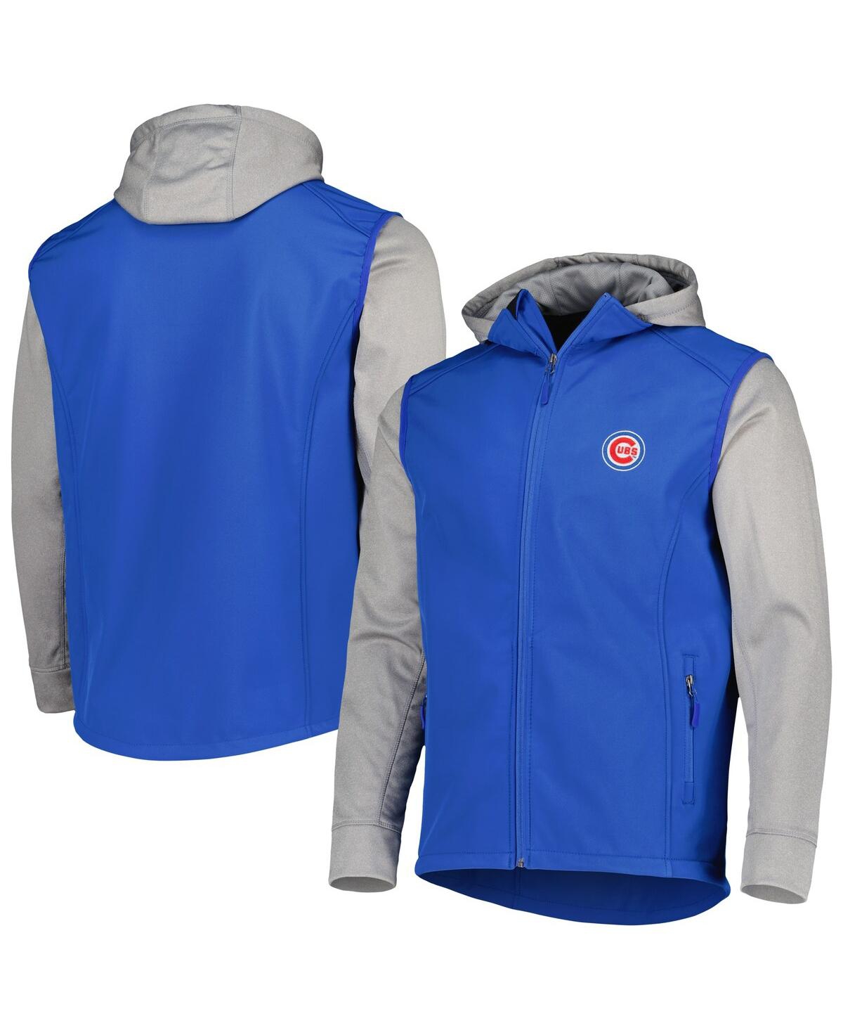 Men's Dunbrooke Heather Gray Chicago Cubs Alpha Full-Zip Jacket - Heather Gray