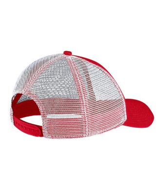 Men's Red Canada Soccer Classic99 Trucker Snapback Hat