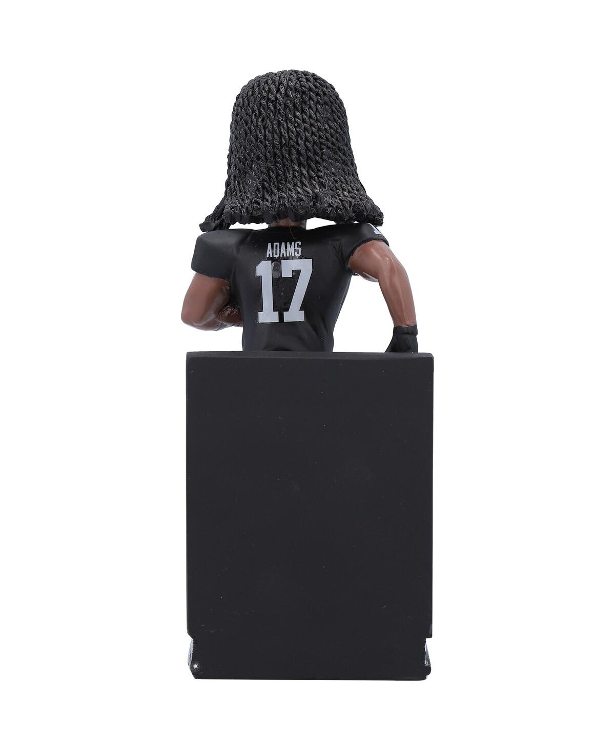 Shop Foco Davante Adams Las Vegas Raiders Light Up Back Plate Bobblehead In Black