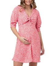 Ripe Maternity Maternity Sophia Floral Layered Mini Dress - Macy's