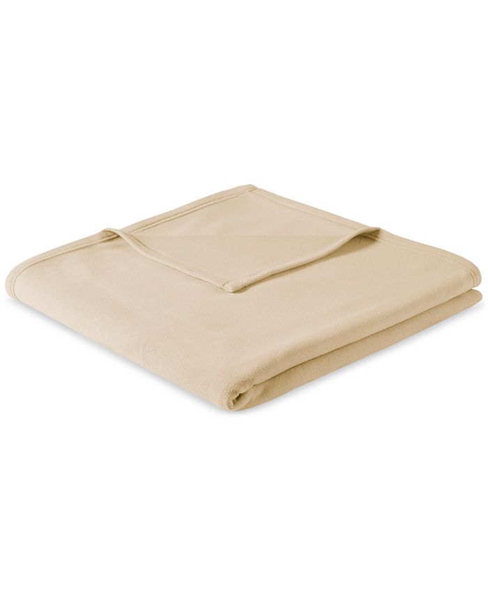 Home Design Easy Care Year Round Soft Fleece Blanket King Created for