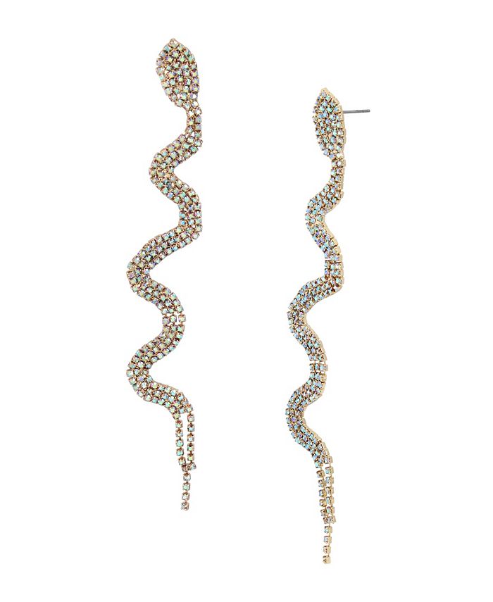 Betsey johnson snake earrings discount