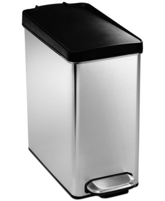 simplehuman - 10 Liter Profile Step Trash Can