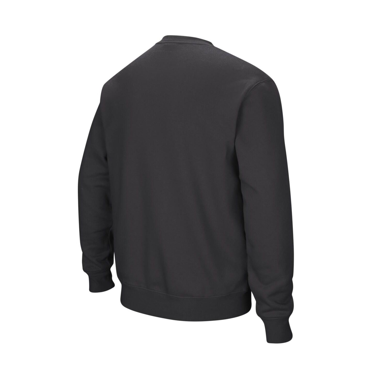 Мужская толстовка Colosseum Georgetown Hoyas Arch and Logo Crew Neck, цвет: Угольный — фото 3