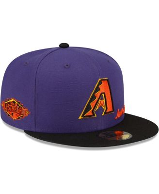 New Era Men's X Just Don Purple Arizona Diamondbacks 59FIFTY Fitted Hat ...